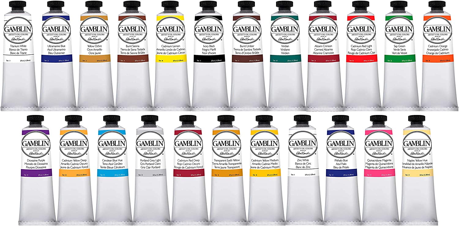 Gamblin Artist Oil Color Paint - Professional Curated Collection